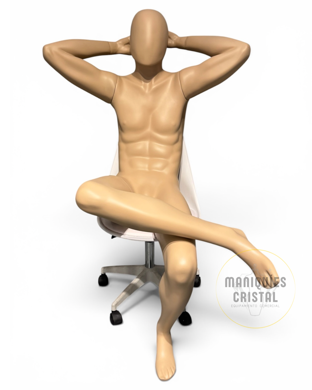 MANIQUÍ DE HOMBRE SENTADO
